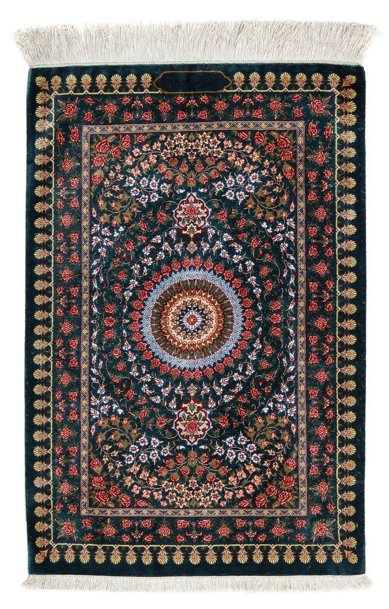 ゴム 絨毯 93x60cm - ペルシャ絨毯