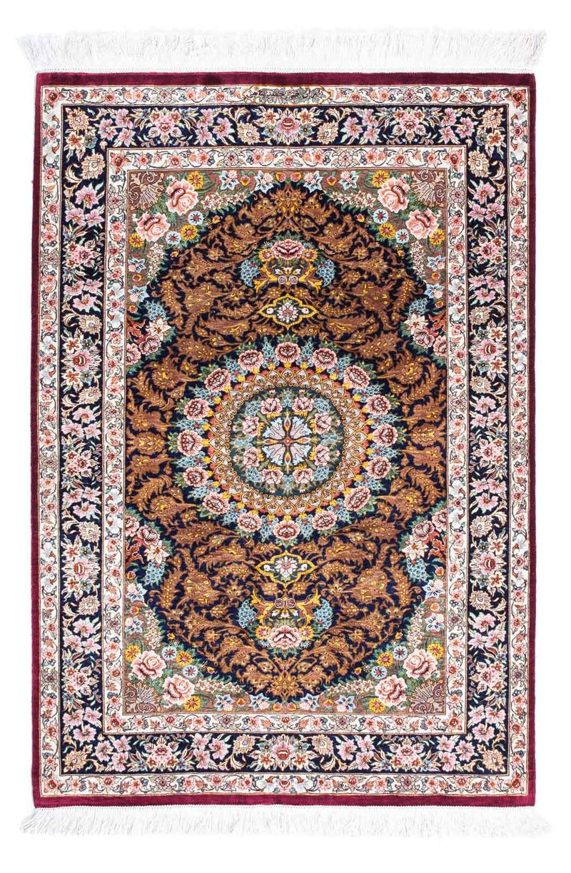 ゴム 絨毯 119x79cm - ペルシャ絨毯