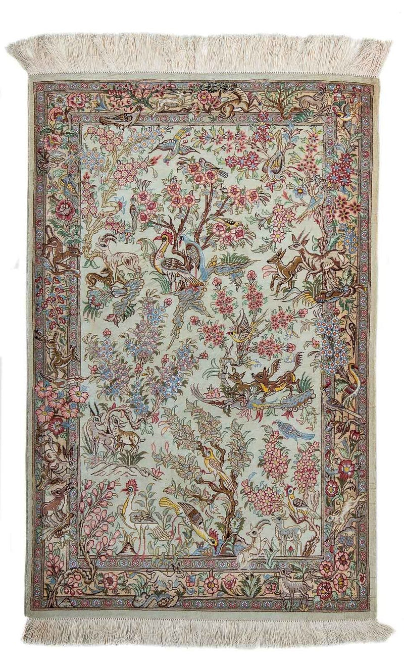 ゴム 絨毯 94x60cm - ペルシャ絨毯