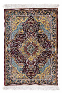 ゴム 絨毯 87x60cm - ペルシャ絨毯 – product image