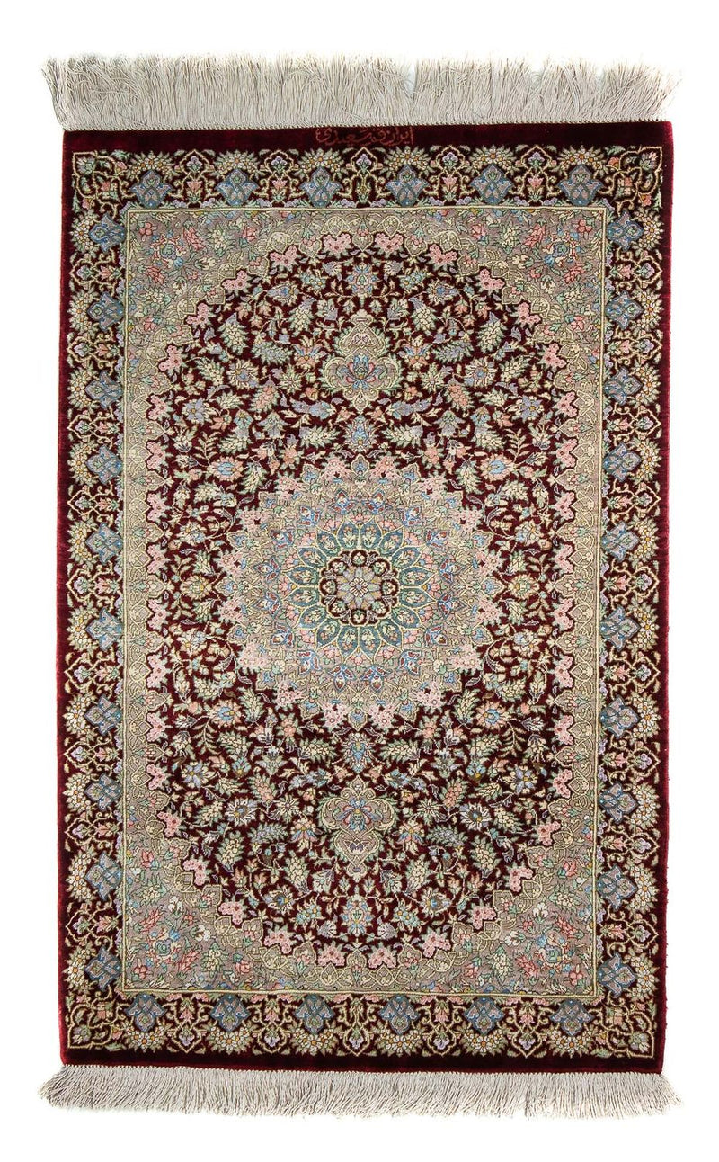 ゴム 絨毯 88x57cm - ペルシャ絨毯