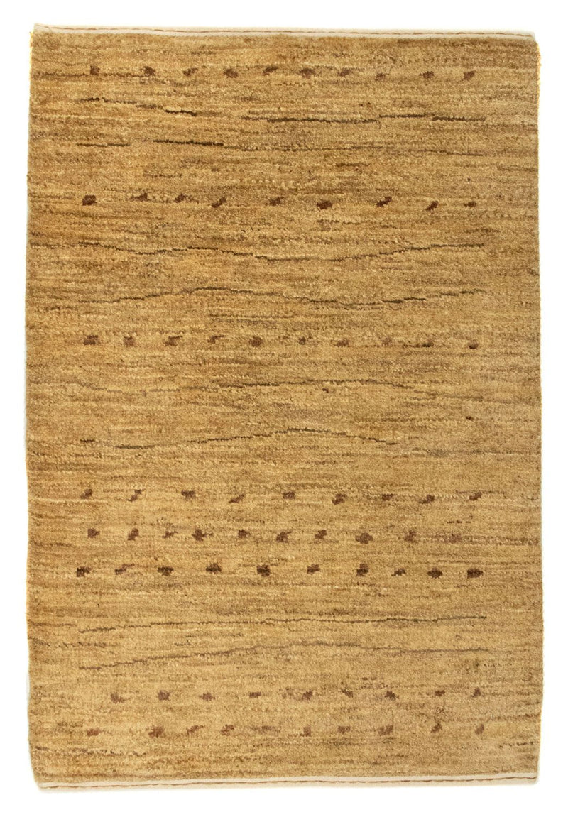 インド ギャベ 絨毯 92x63cm - ウールラグ
