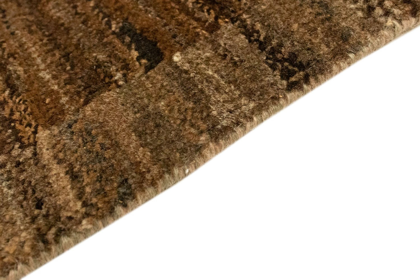 インド ギャベ 絨毯 93x60cm - ウールラグ