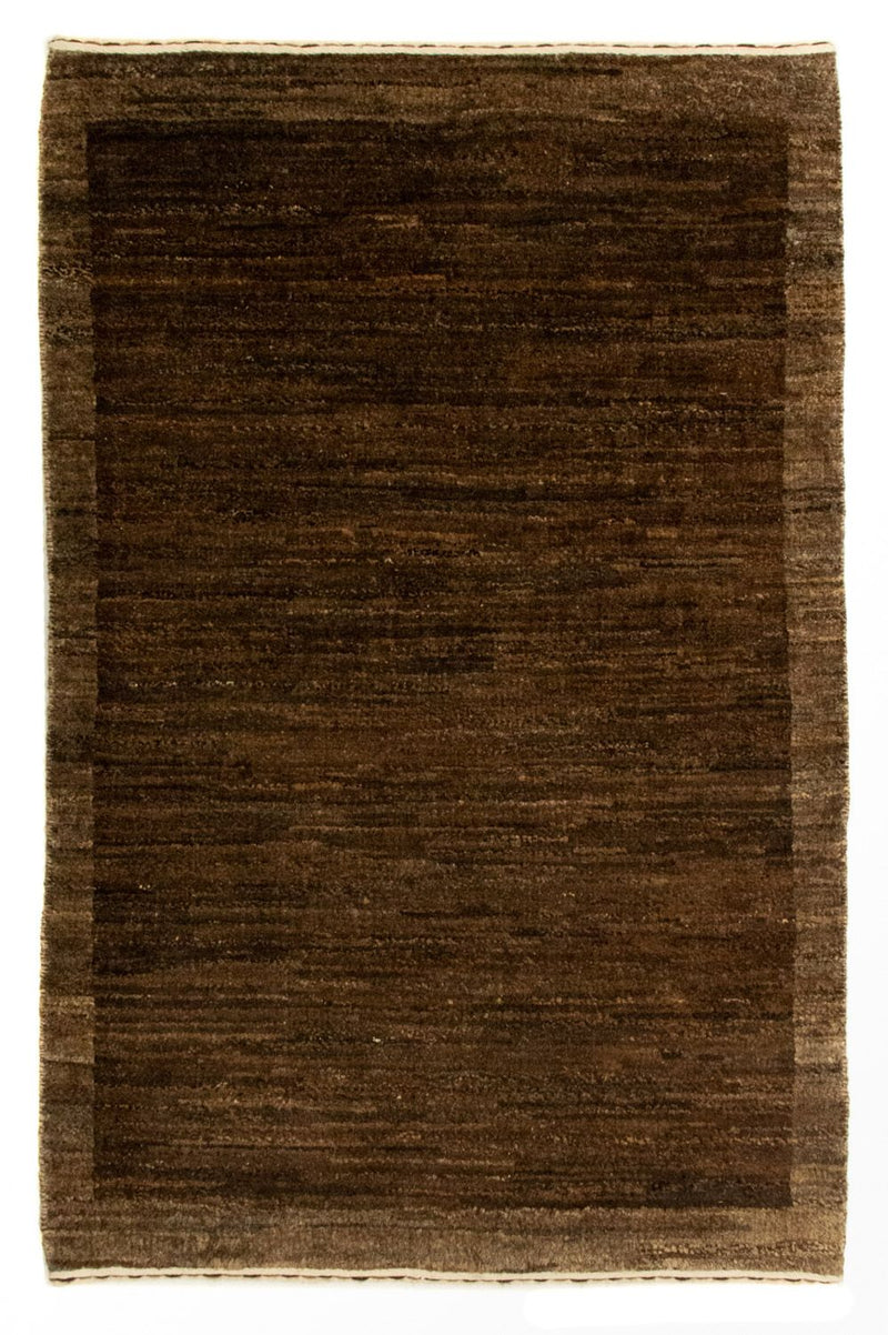 インド ギャベ 絨毯 93x60cm - ウールラグ