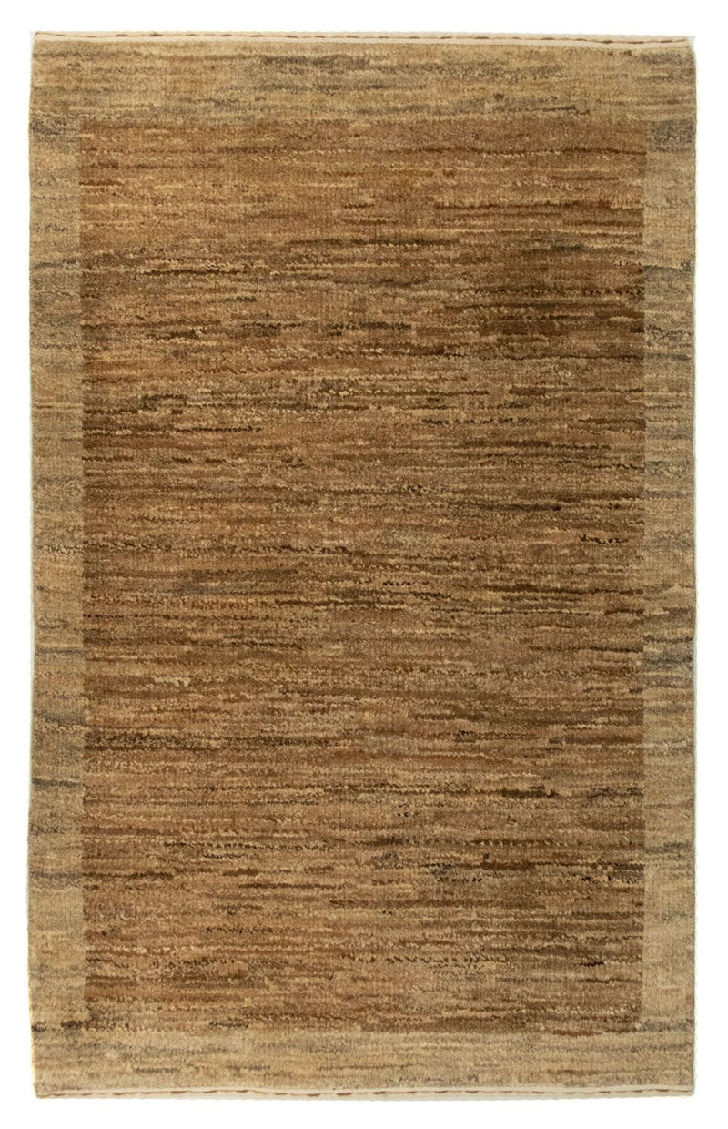 インド ギャベ 絨毯 92x59cm - ウールラグ
