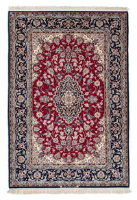 ゴム - シルク 絨毯 200x130cm - ペルシャ絨毯 – product image