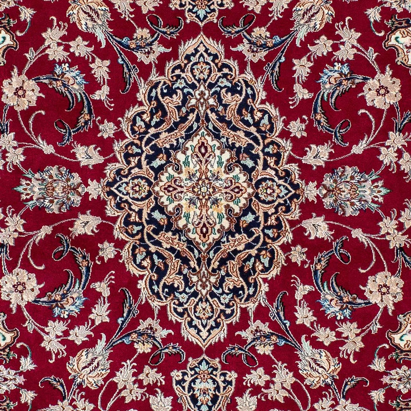 ゴム - シルク 絨毯 200x130cm - ペルシャ絨毯