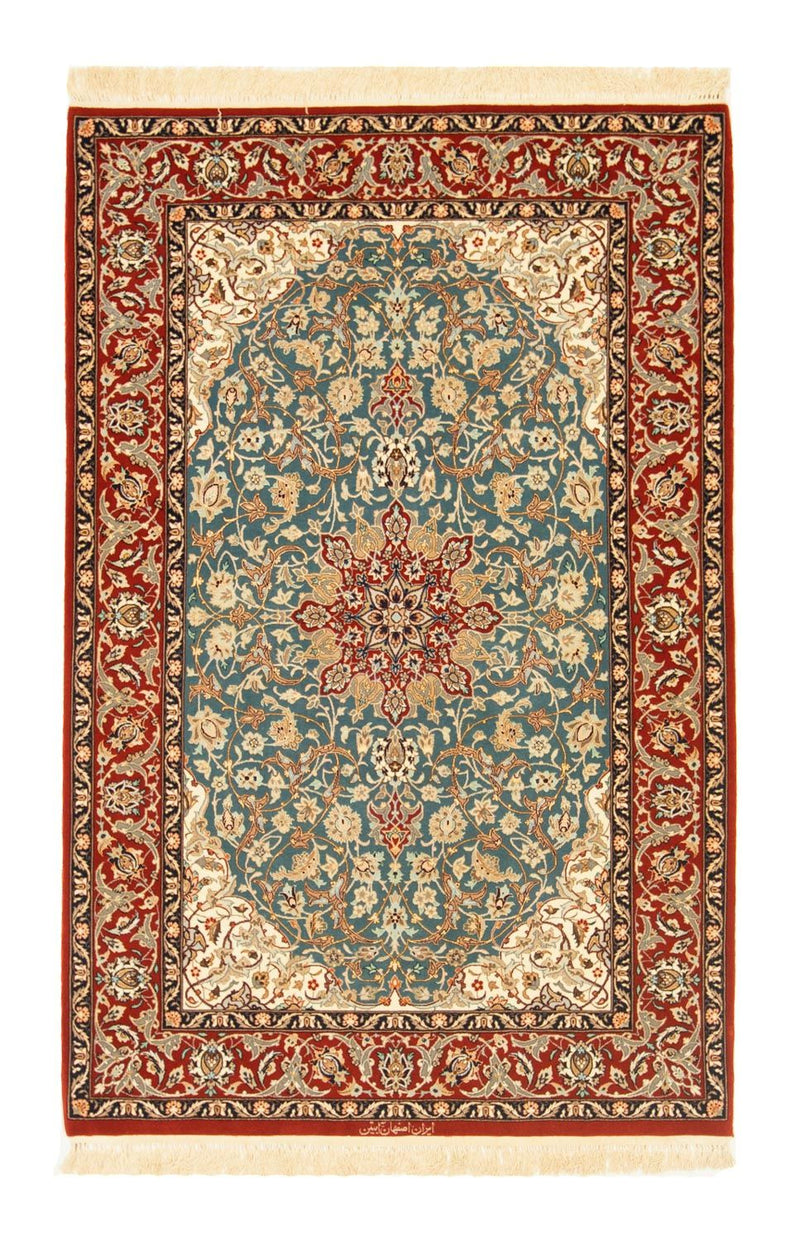 イスファハン 絨毯 162x106cm - ペルシャ絨毯