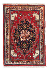 カシュクリ 絨毯 88x61cm - ペルシャ絨毯 – product image