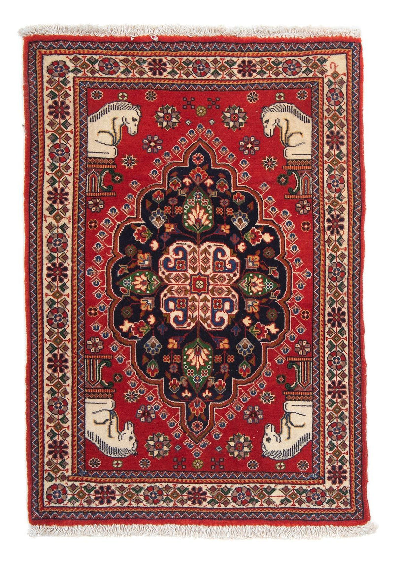 カシュクリ 絨毯 88x61cm - ペルシャ絨毯