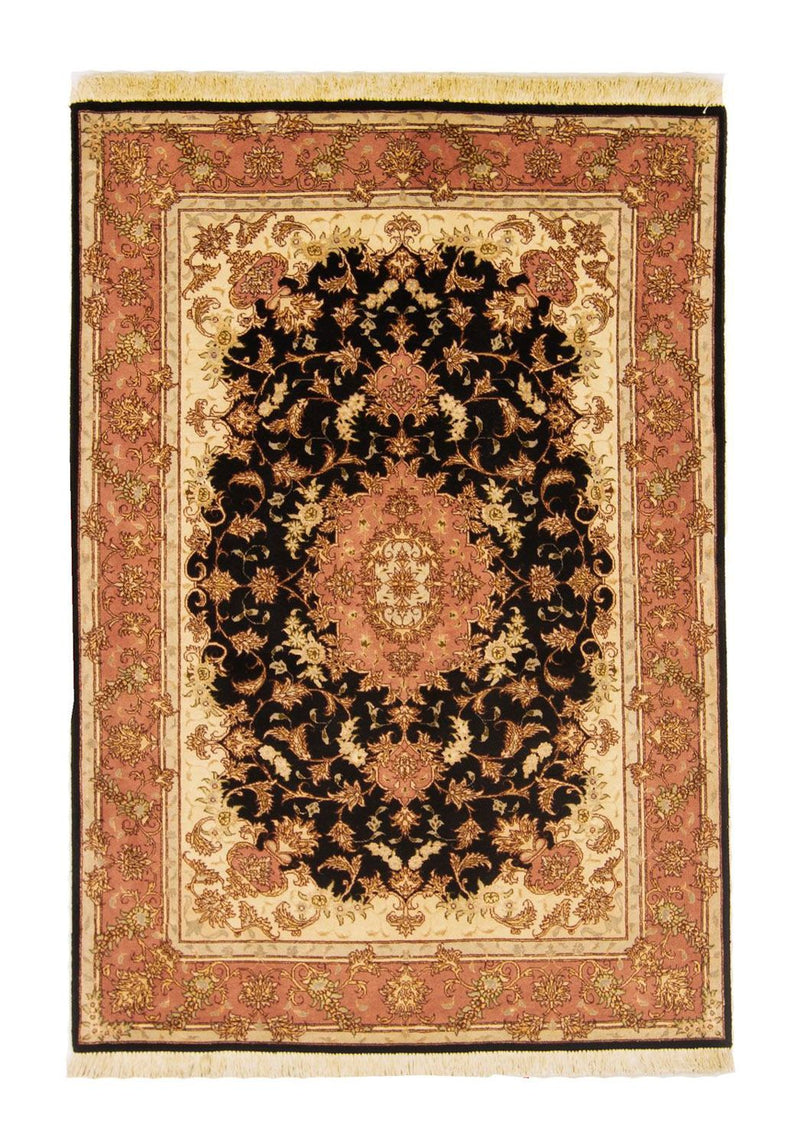 タブリーズ - 50 Raj 絨毯 147x102cm - ペルシャ絨毯