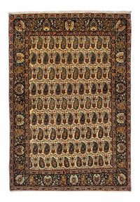 ゴム - シルク 絨毯 195x135cm - ペルシャ絨毯 – product image