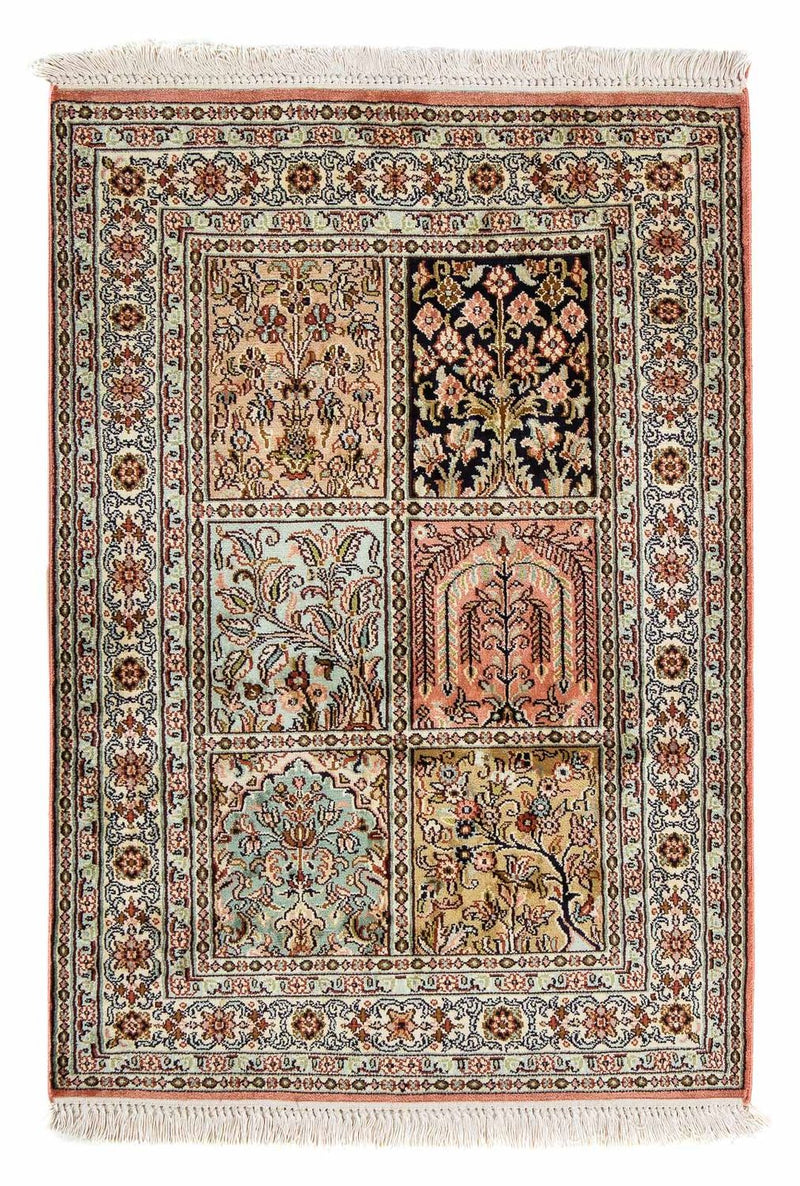 カシュマール 絨毯 90x64cm - オリエンタル絨毯