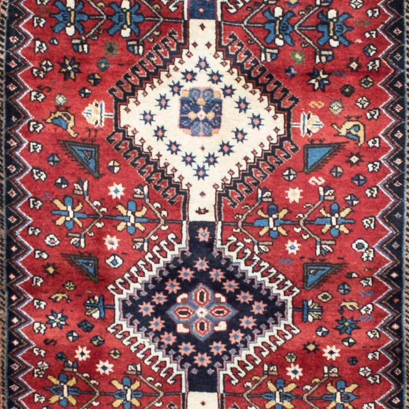 ヤラメ 絨毯 196x87cm - ペルシャ絨毯