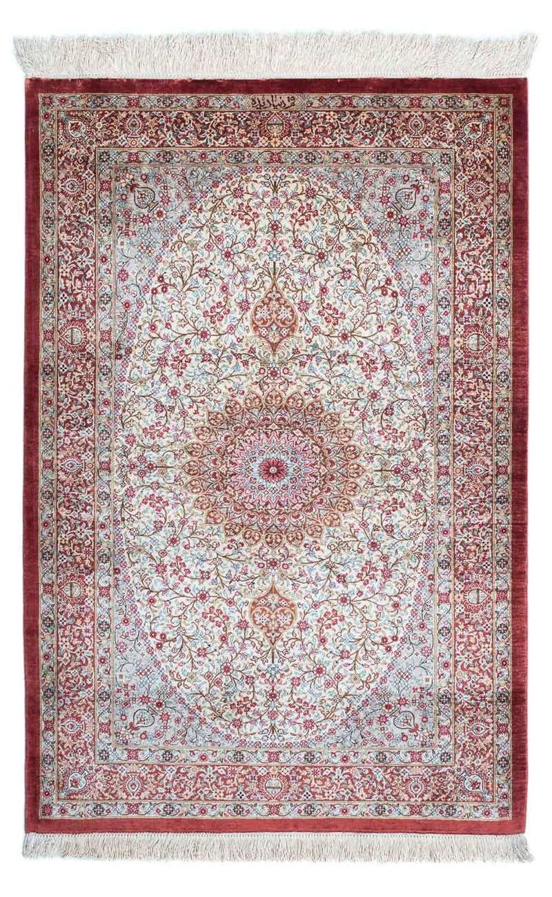 ゴム 絨毯 122x79cm - ペルシャ絨毯