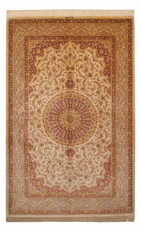 ゴム - シルク 絨毯 237x154cm - ペルシャ絨毯 – product image