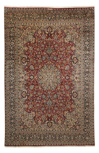 ラフサンジャン 絨毯 424x300cm - ペルシャ絨毯 – product image