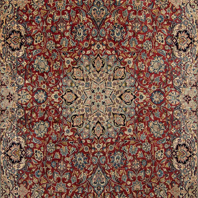 ラフサンジャン 絨毯 424x300cm - ペルシャ絨毯