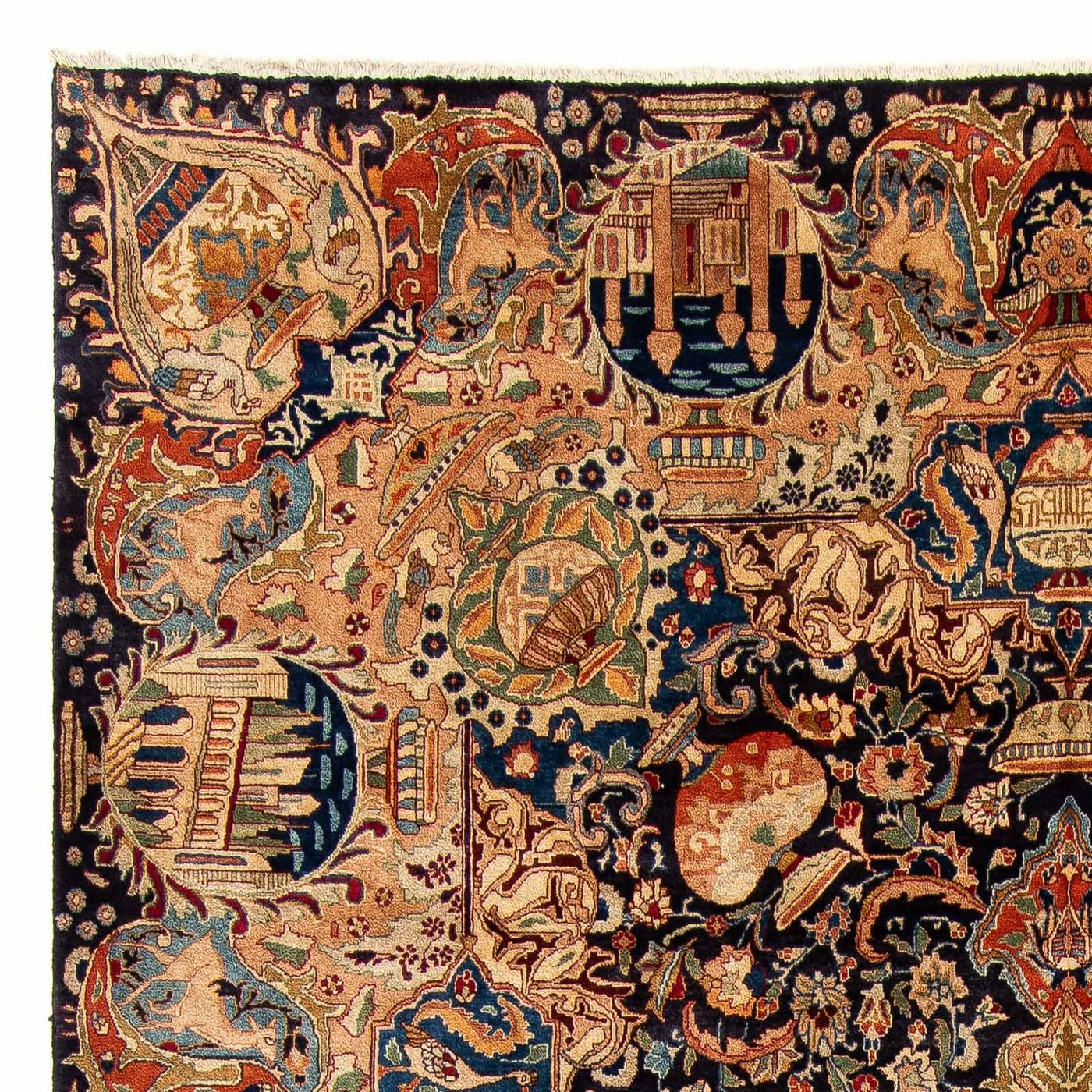 カシュマール 絨毯 387x296cm - ペルシャ絨毯