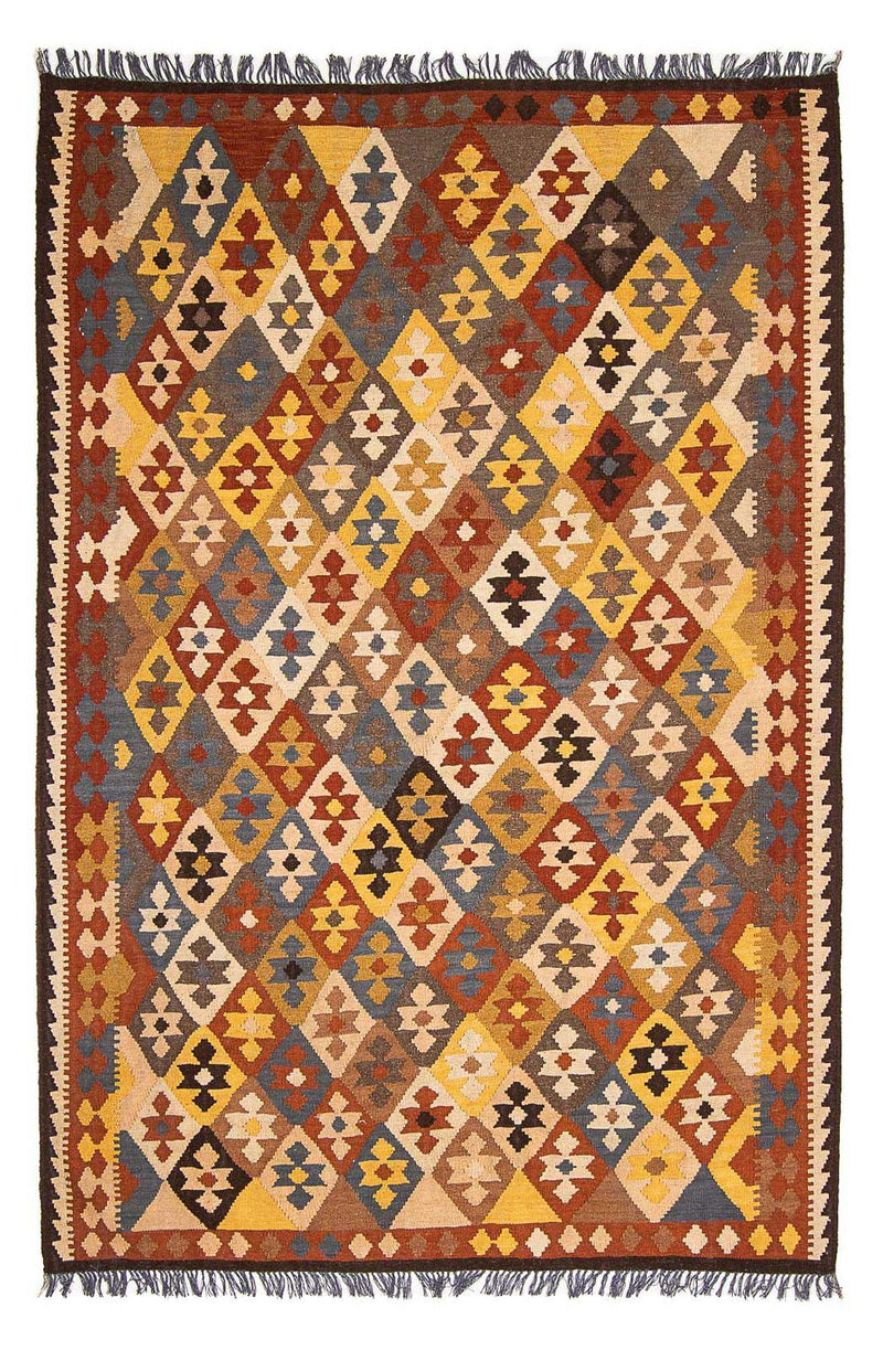 キリム マイメネ 絨毯 290x203cm - ウールラグ