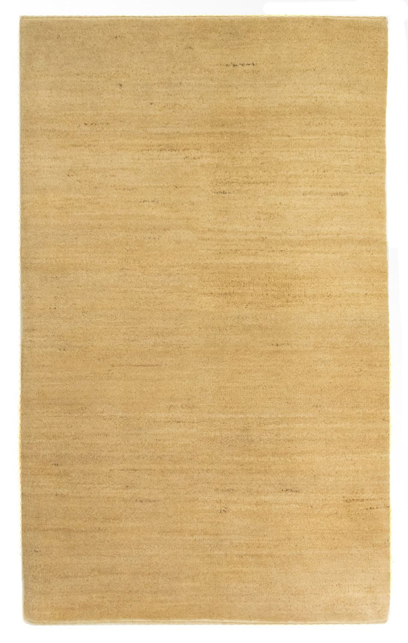 インド ギャベ 絨毯 126x78cm - ウールラグ