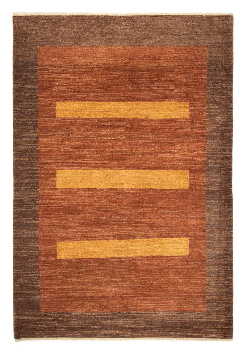 インド ギャベ 絨毯 245x171cm - ウールラグ