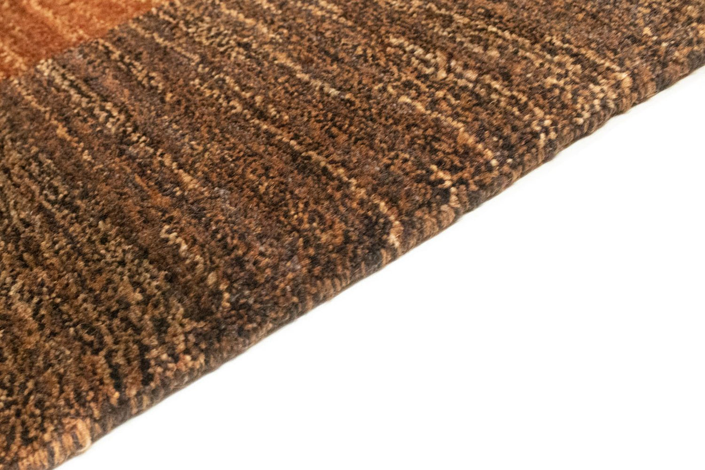 インド ギャベ 絨毯 245x171cm - ウールラグ
