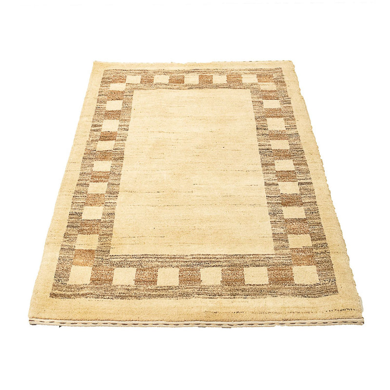 インド ギャベ 絨毯 123x80cm - ペルシャウールラグ
