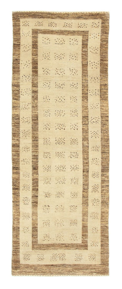 インド ギャベ 絨毯 78x212cm - ウールラグ