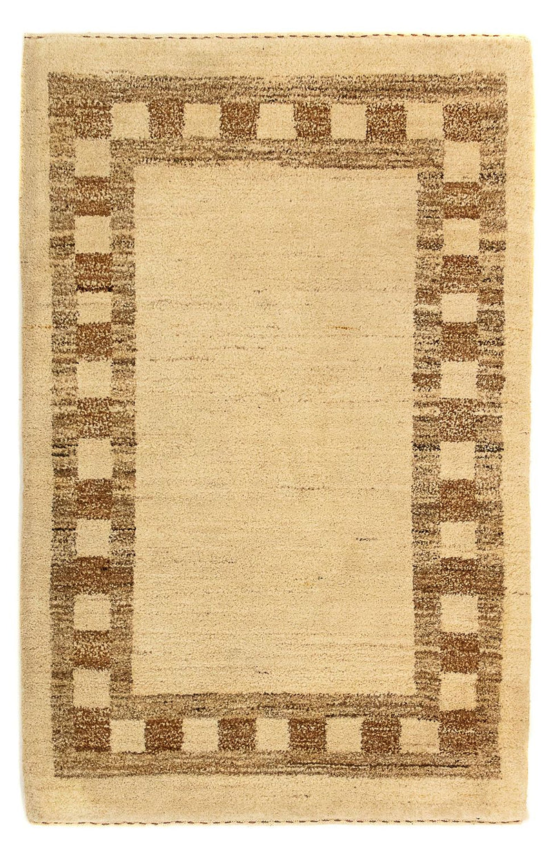 インド ギャベ 絨毯 122x80cm - ペルシャウールラグ