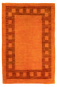 インド ギャベ 絨毯 123x79cm - ペルシャウールラグ