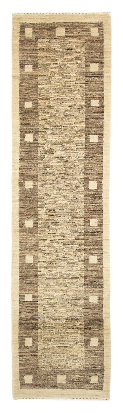 インド ギャベ 絨毯 74x300cm - ウールラグ