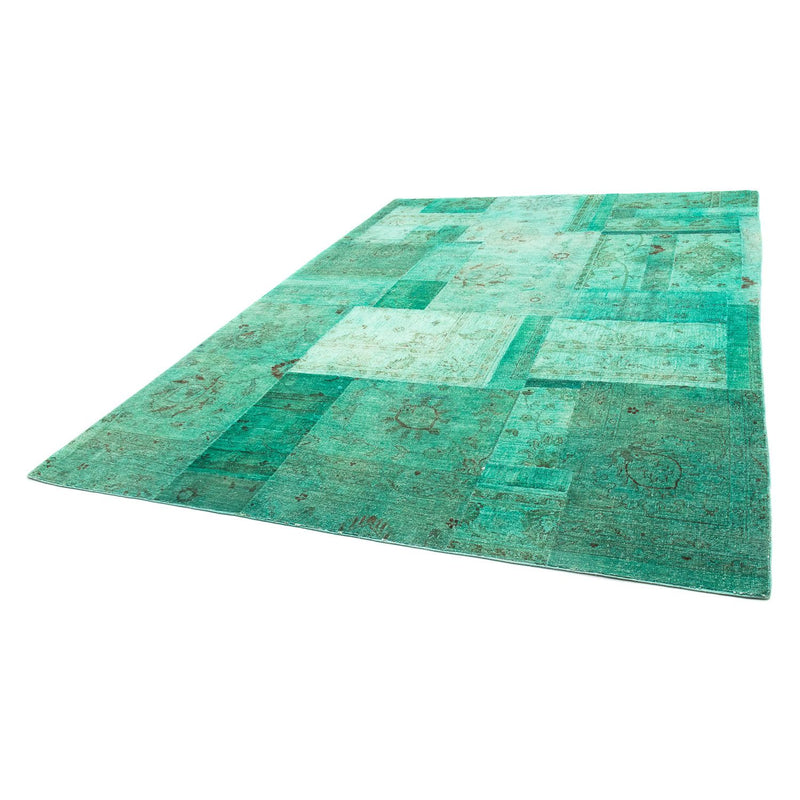 パッチワーク絨毯 290x212cm - ペルシャウールラグ