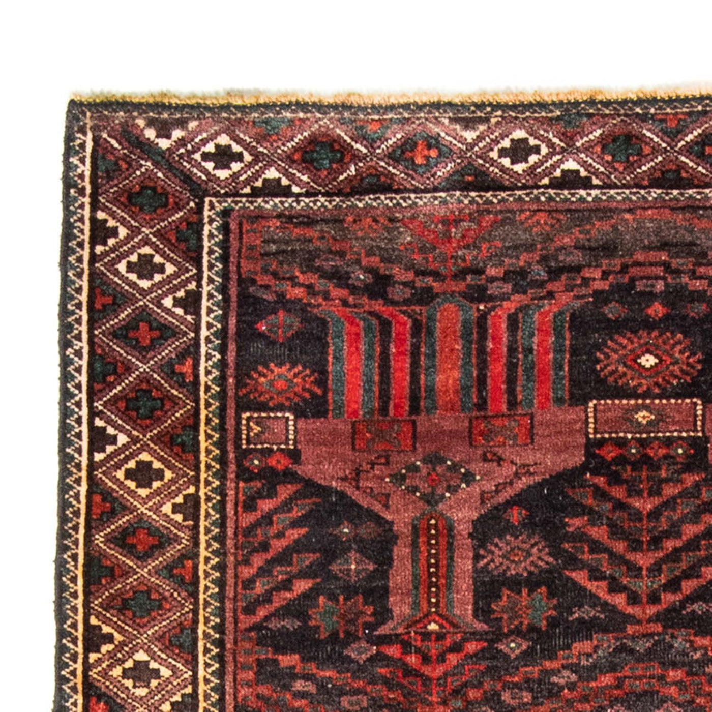 バルーチ絨毯 228x114cm - ペルシャ絨毯