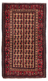 バルーチ絨毯 156x98cm - オリエンタル絨毯 – product image