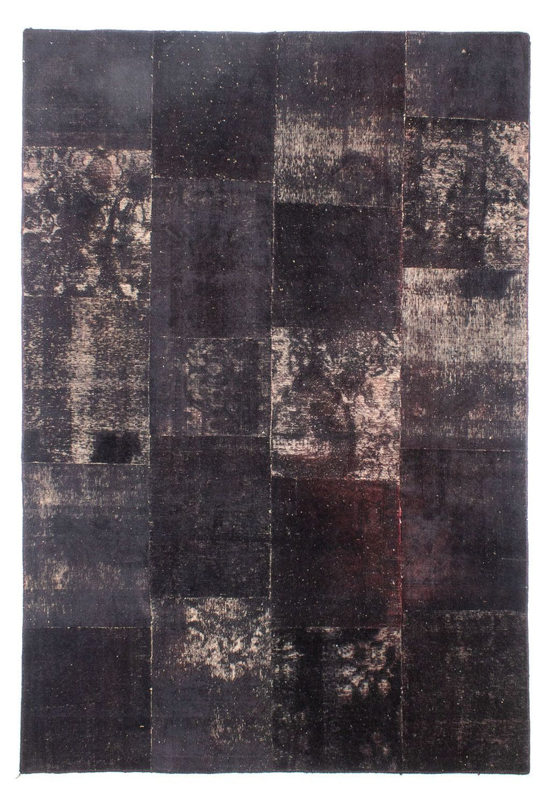 パッチワーク絨毯 298x202cm - ペルシャウールラグ
