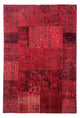 パッチワーク絨毯 296x196cm - ペルシャウールラグ