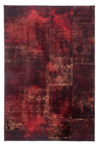 パッチワーク絨毯 197x300cm - ペルシャウールラグ