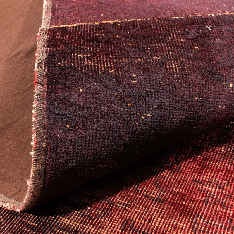 パッチワーク絨毯 300x197cm - ペルシャウールラグ