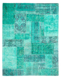 パッチワーク絨毯 297x231cm - ペルシャウールラグ – product image
