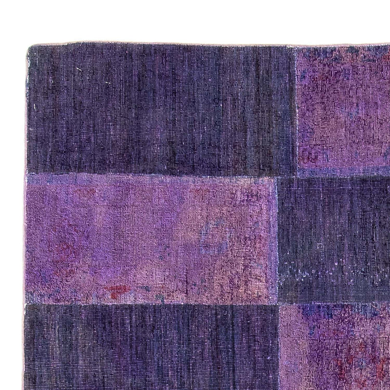 パッチワーク絨毯 235x165cm - ペルシャウールラグ