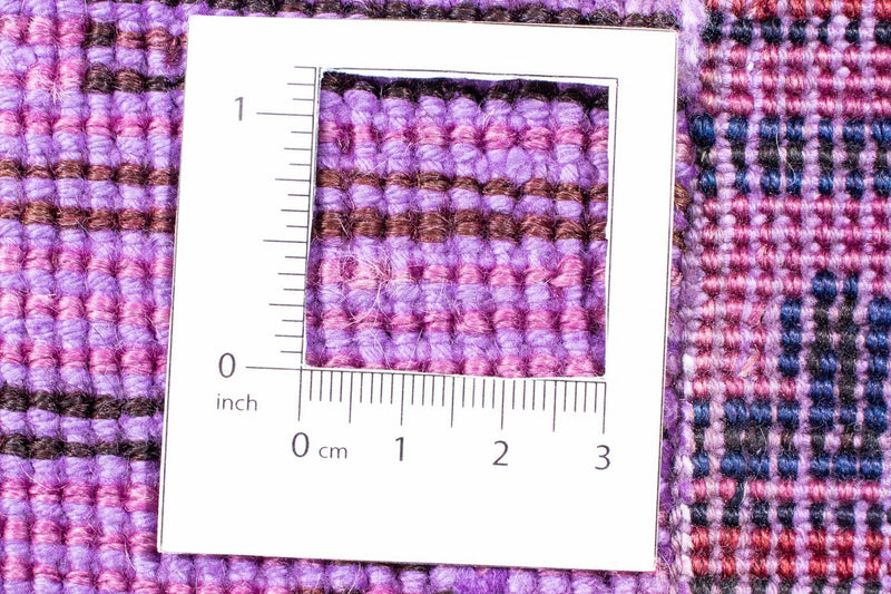 パッチワーク絨毯 356x260cm - ペルシャウールラグ