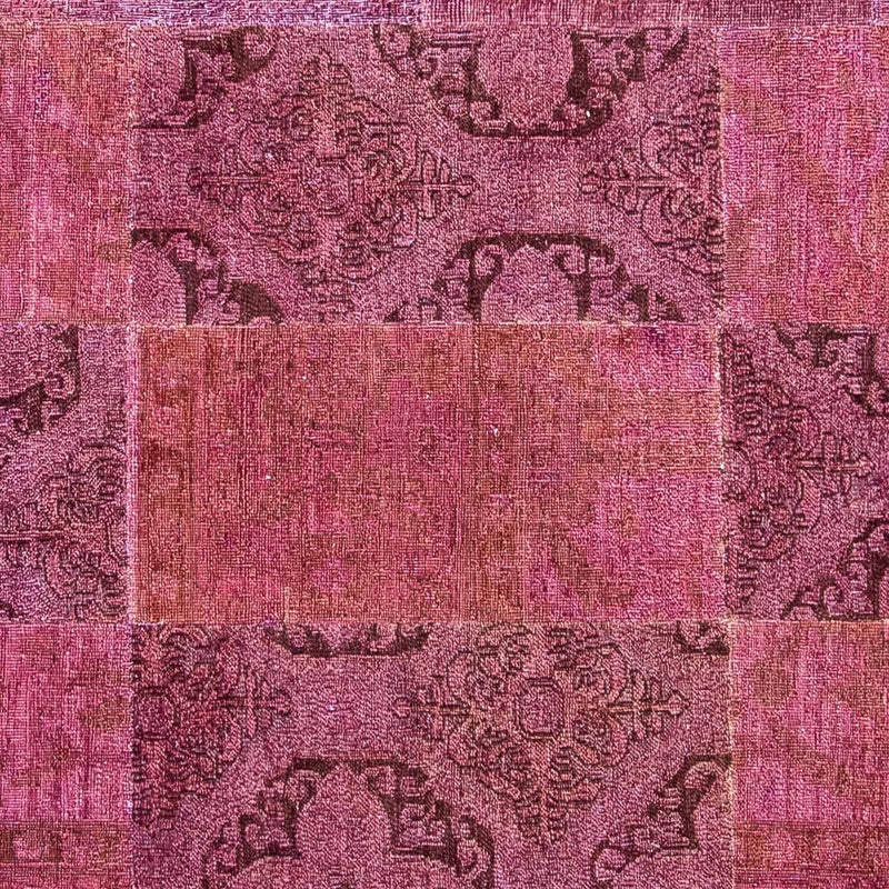 パッチワーク絨毯 264x182cm - ペルシャウールラグ