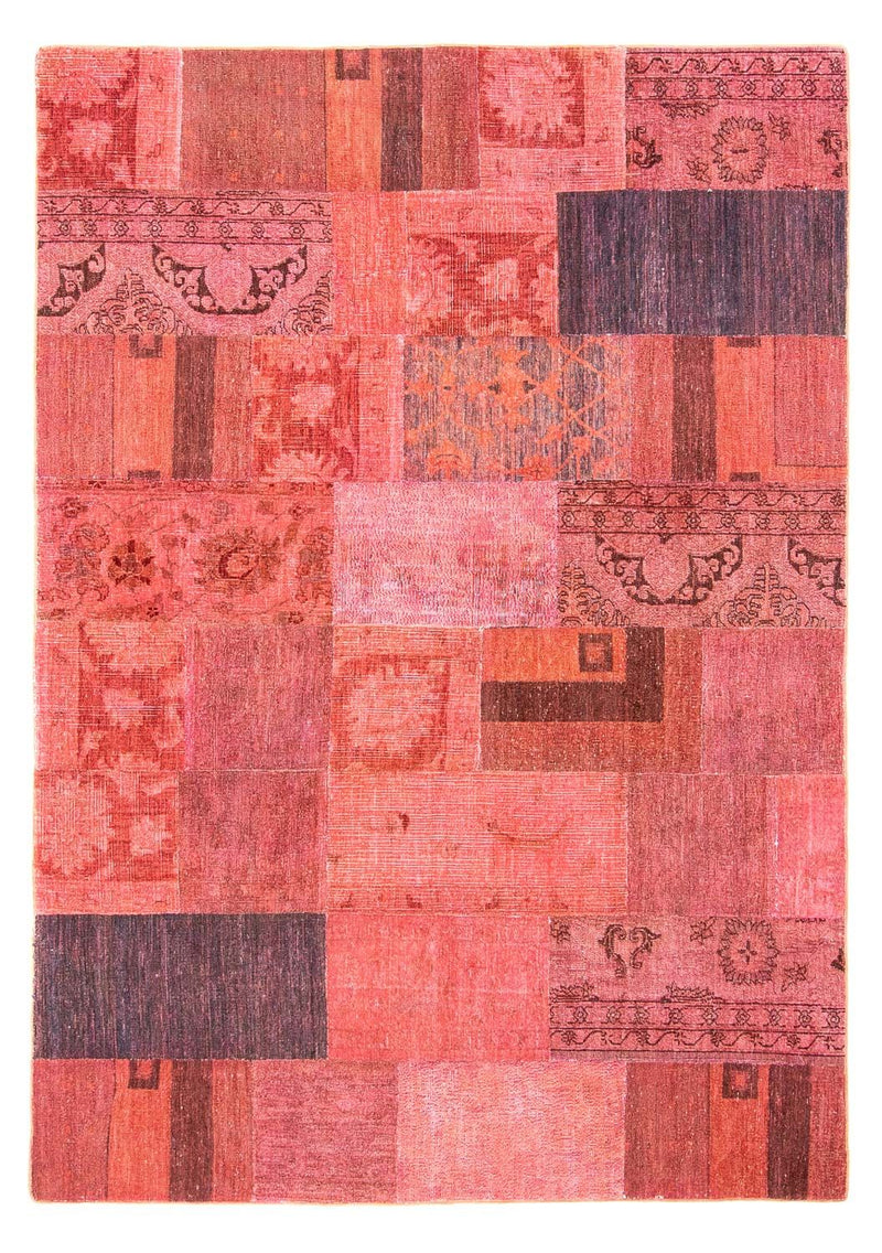 パッチワーク絨毯 237x166cm - ペルシャウールラグ
