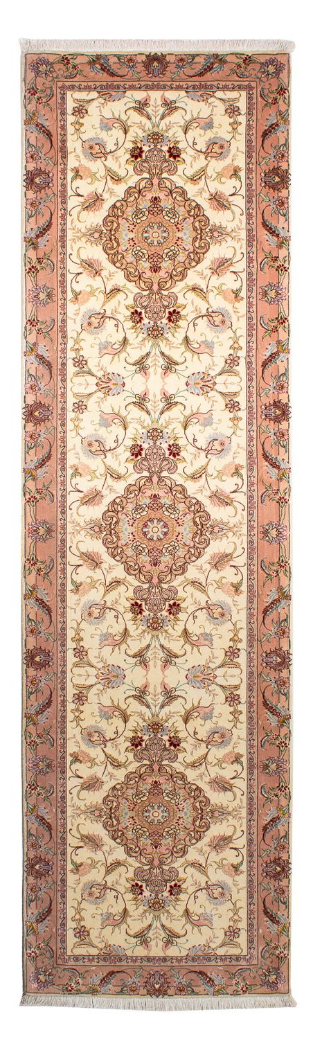 タブリーズ - 50 Raj 絨毯 310x88cm - ペルシャ絨毯