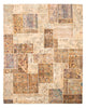 パッチワーク絨毯 305x241cm - ペルシャウールラグ