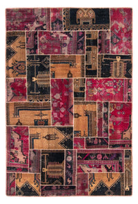 パッチワーク絨毯 244x164cm - ペルシャウールラグ – product image