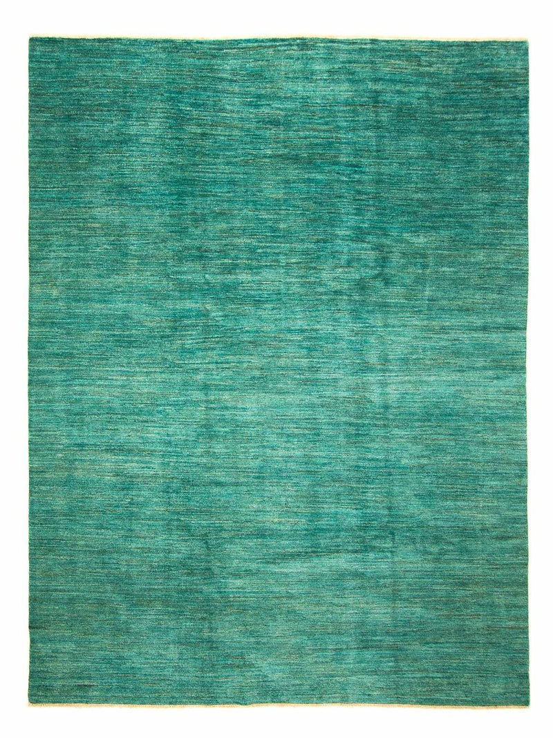 インド ギャベ 絨毯 303x237cm - ペルシャウールラグ