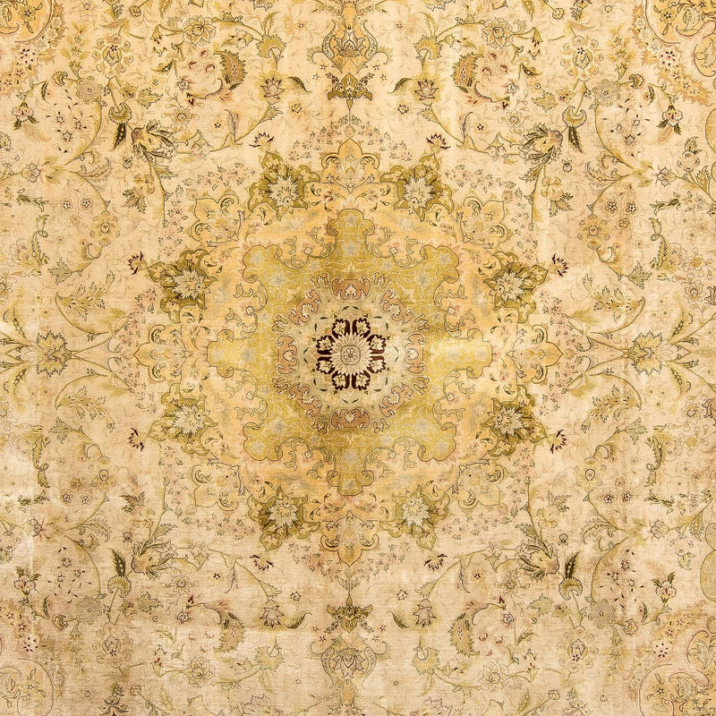 ヘレケシルク 絨毯 375x277cm - オリエンタル絨毯