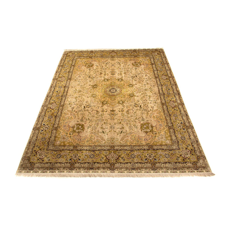 ヘレケシルク 絨毯 375x277cm - オリエンタル絨毯